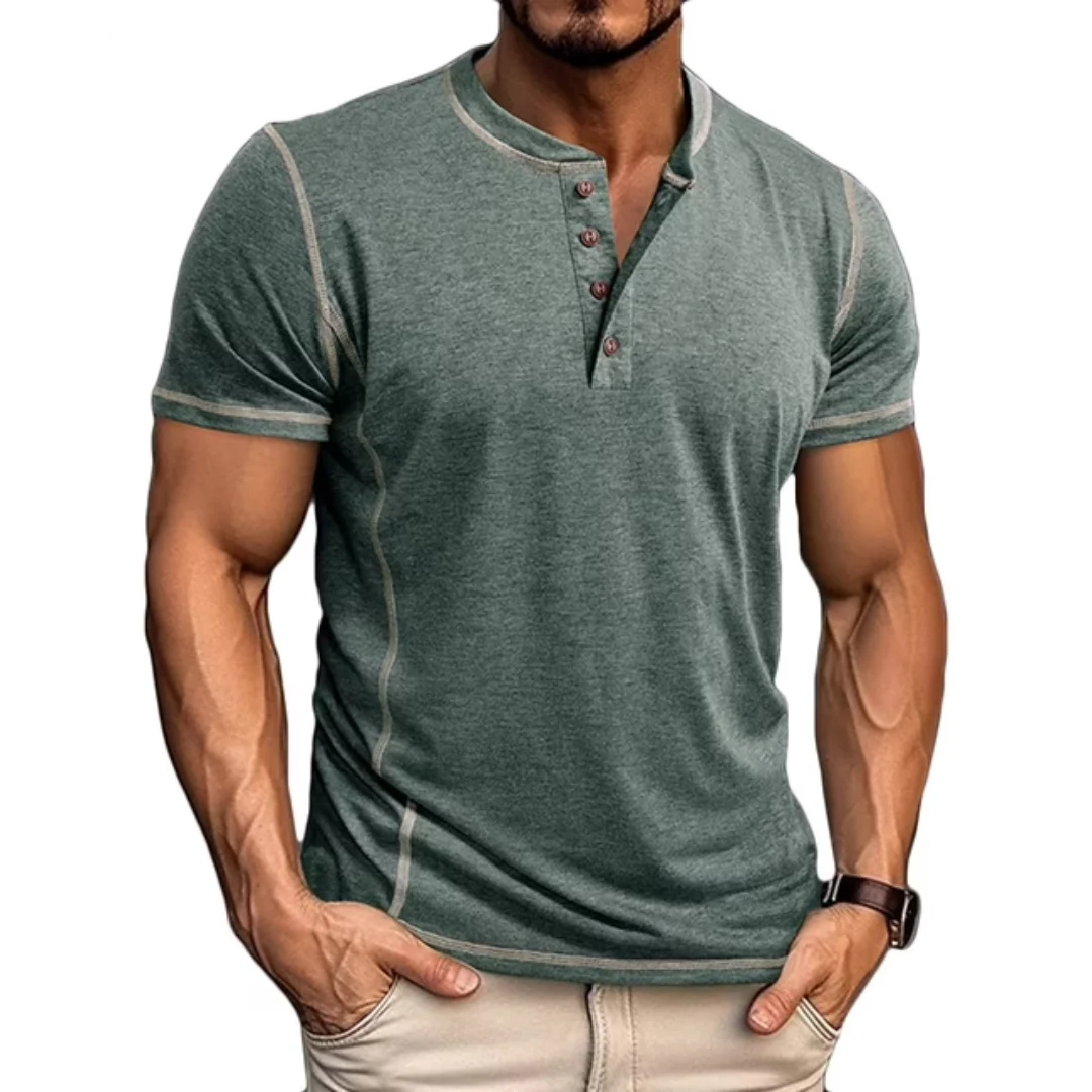 Tim | Chemise Henley Tendance