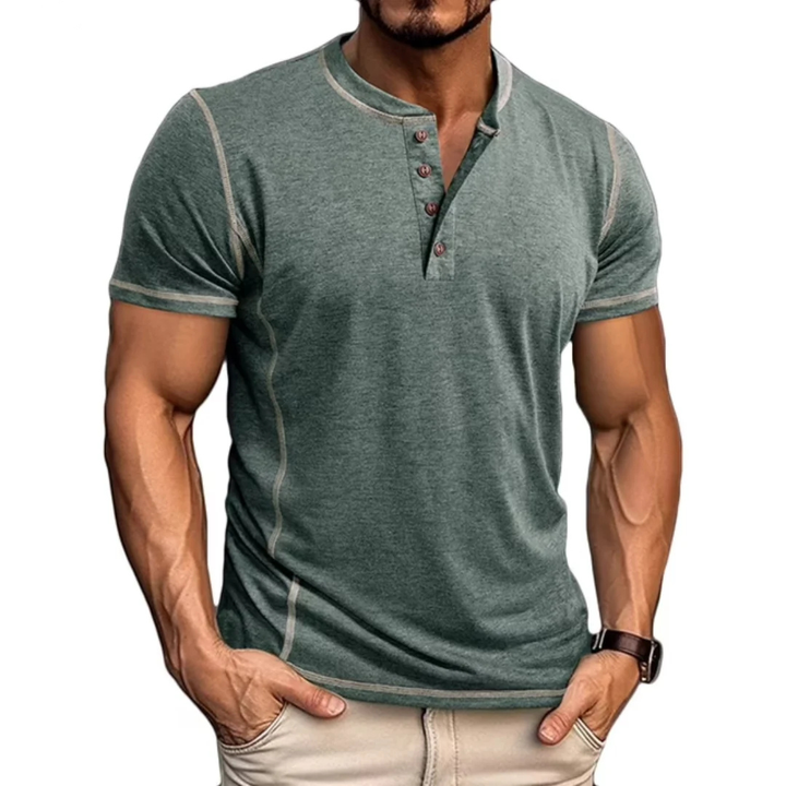 Tim | Chemise Henley Tendance