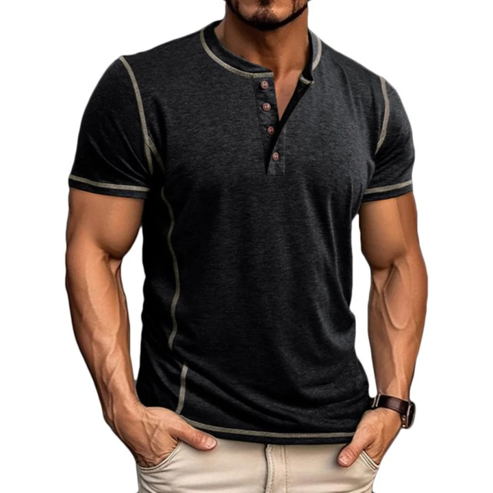 Tim | Chemise Henley Tendance