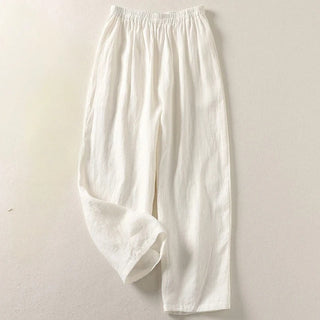 Amalia | Pantalon Fluide en Coton et Lin
