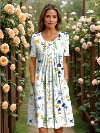 Robe à fleurs Elodie