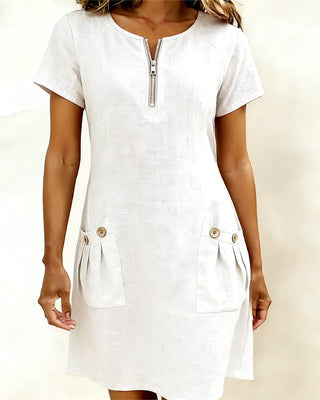 Robe à zip Livia