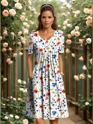 Robe à fleurs Elodie