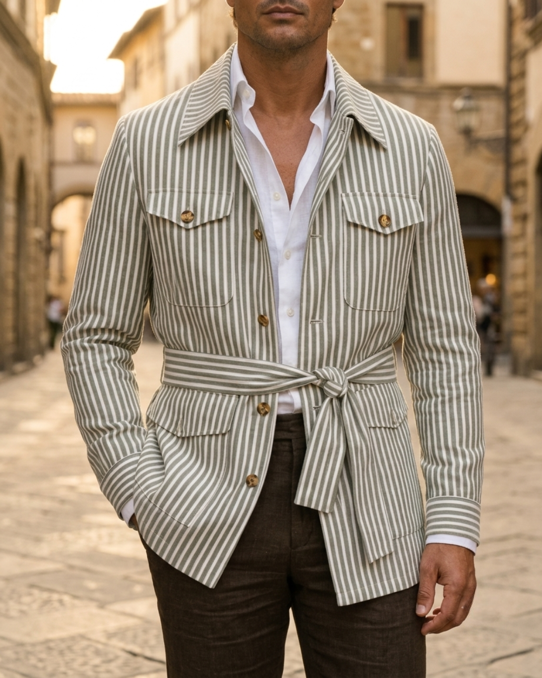 Costa | Safari Jack avec Ceinture