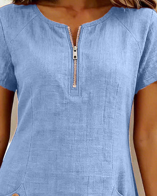 Robe à zip Livia