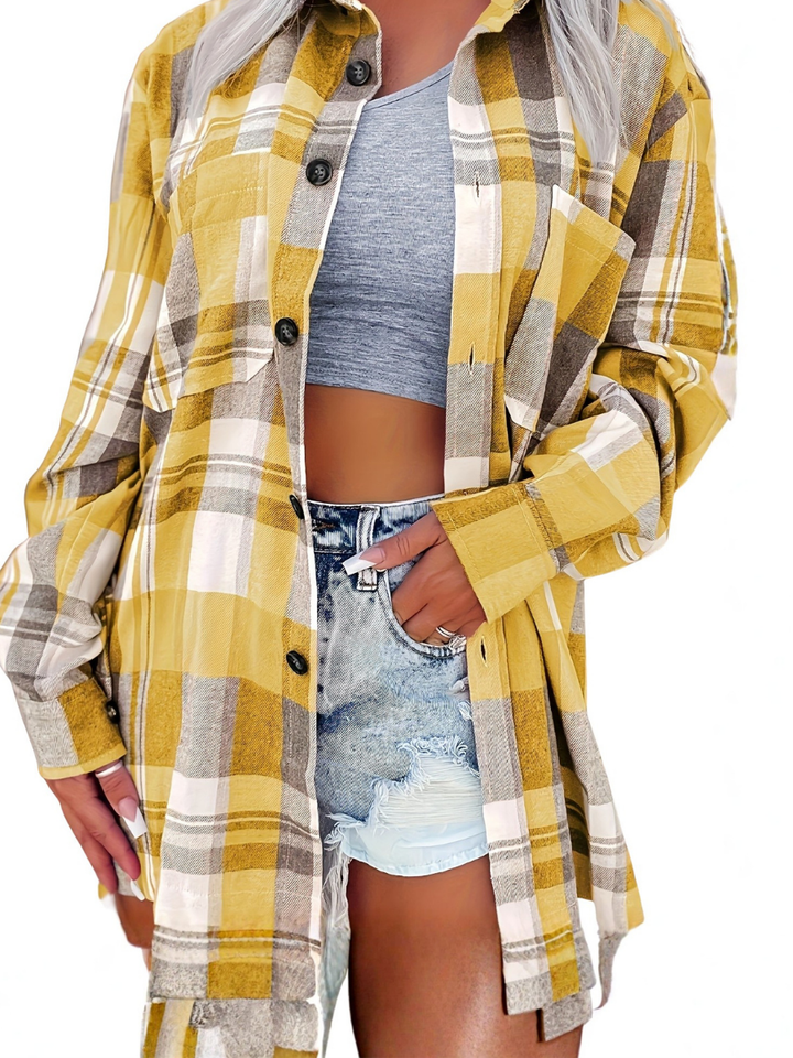 CHEMISE D'ÉTÉ À MANCHES LONGUES POUR FEMMES