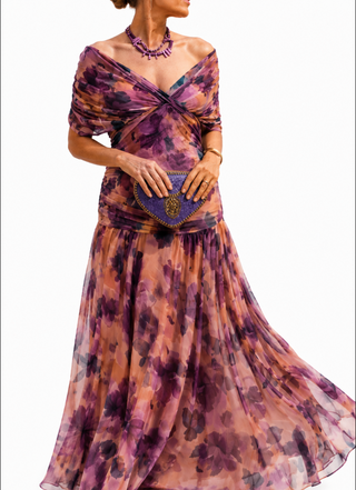 Robe Longue à Épaules Nues