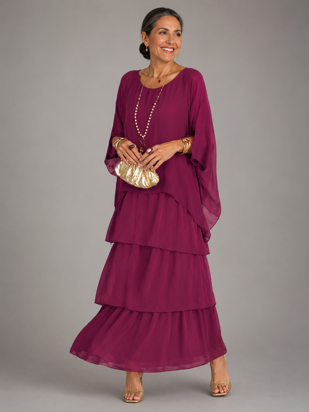 Robe Maxi Fluide