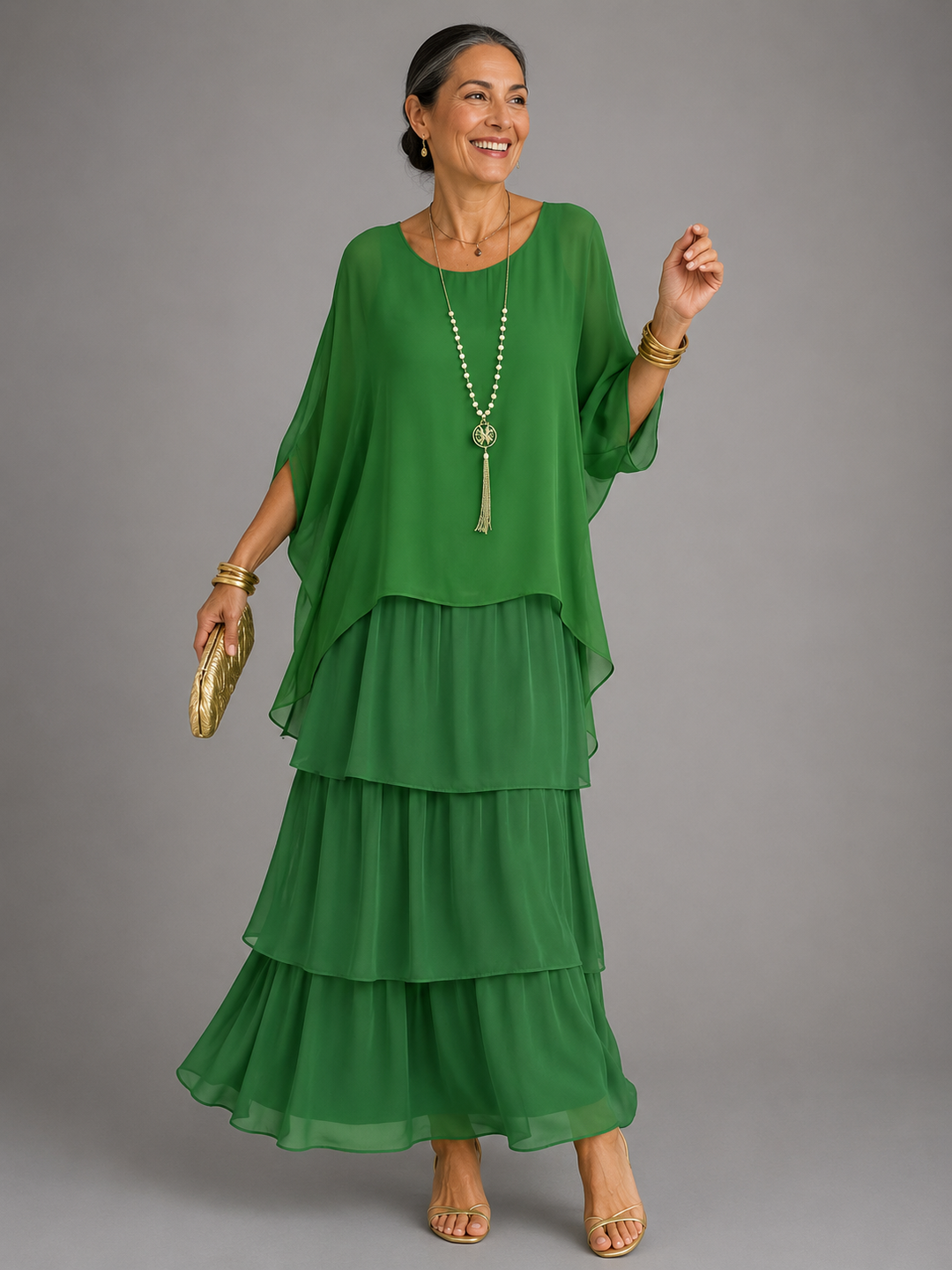 Robe Maxi Fluide