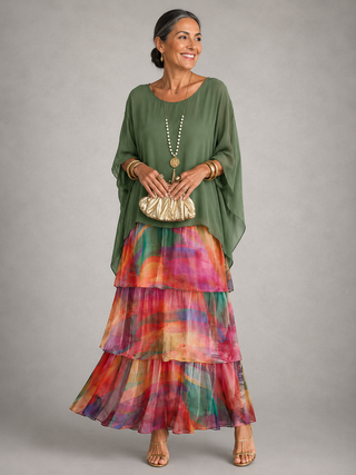 Robe Maxi Fluide