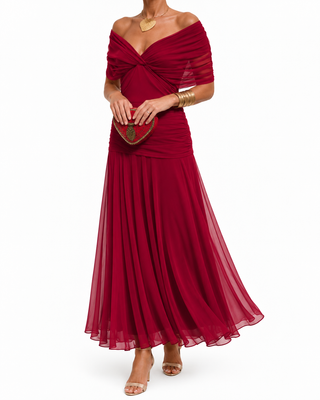 Robe Longue à Épaules Nues