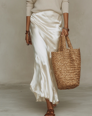 Elenya Satin Layered Elegance Set