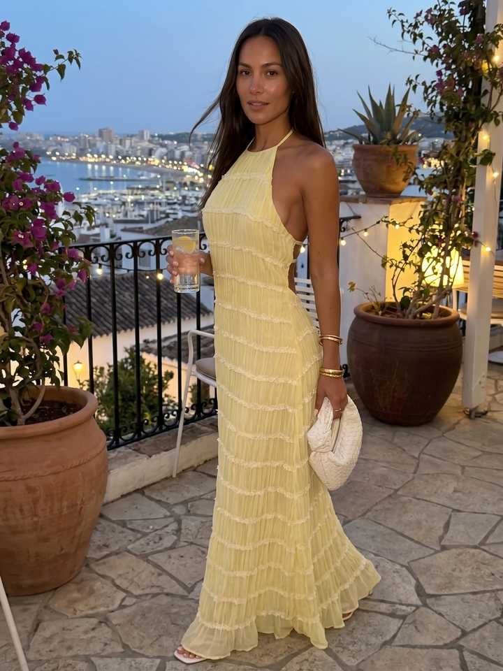Angela | Robe longue d'été