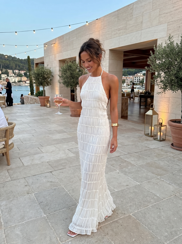 Angela | Robe longue d'été