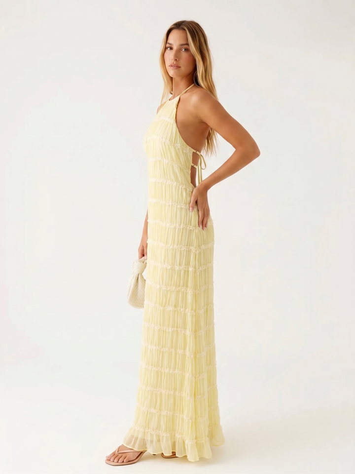 Angela | Robe longue d'été