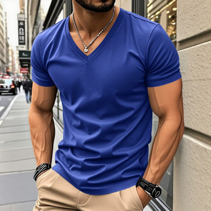 T-shirt V-col Ludo