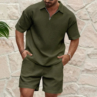 Bart | Ensemble d'été pour hommes avec motif à carreaux