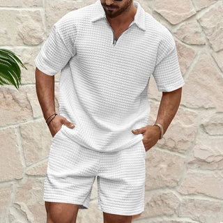 Bart | Ensemble d'été pour hommes avec motif à carreaux