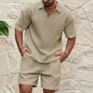 Bart | Ensemble d'été pour hommes avec motif à carreaux