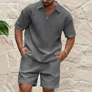 Bart | Ensemble d'été pour hommes avec motif à carreaux