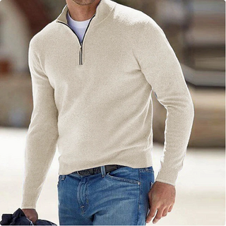 Victor | Pull à demi-zip