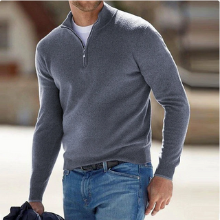 Victor | Pull à demi-zip