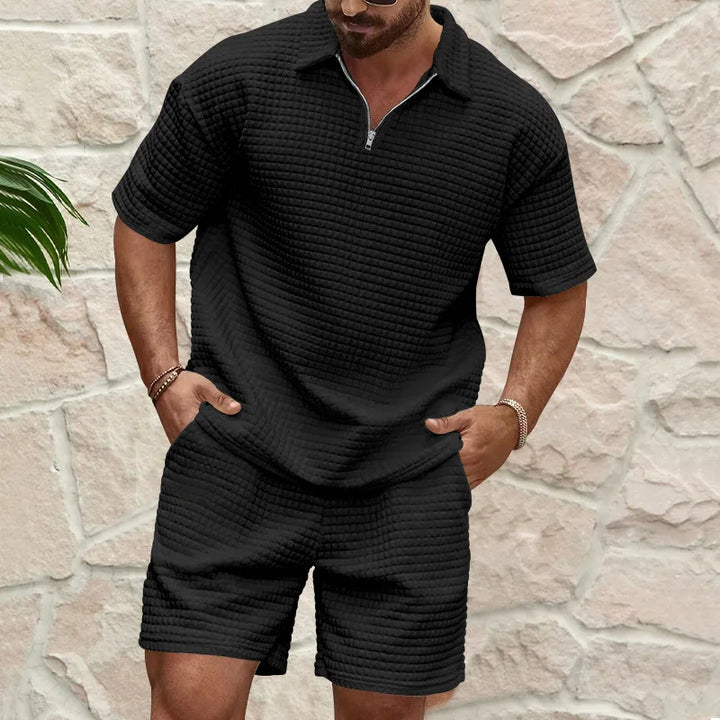 Bart | Ensemble d'été pour hommes avec motif à carreaux