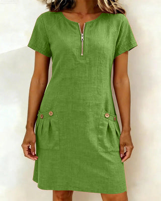 Robe à zip Livia