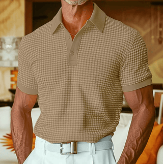 Erik | Polo Stretch à Carreaux
