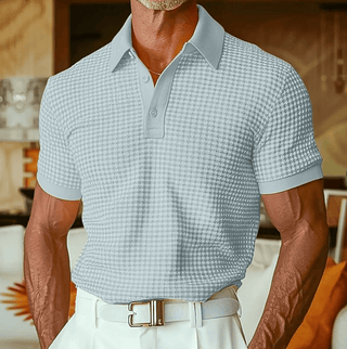 Erik | Polo Stretch à Carreaux