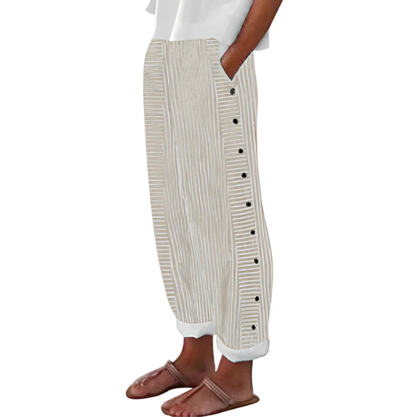 Lina | Pantalon Rayé
