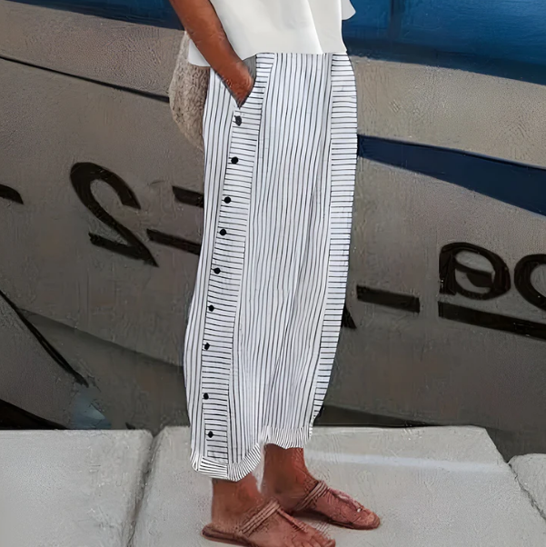 Lina | Pantalon Rayé