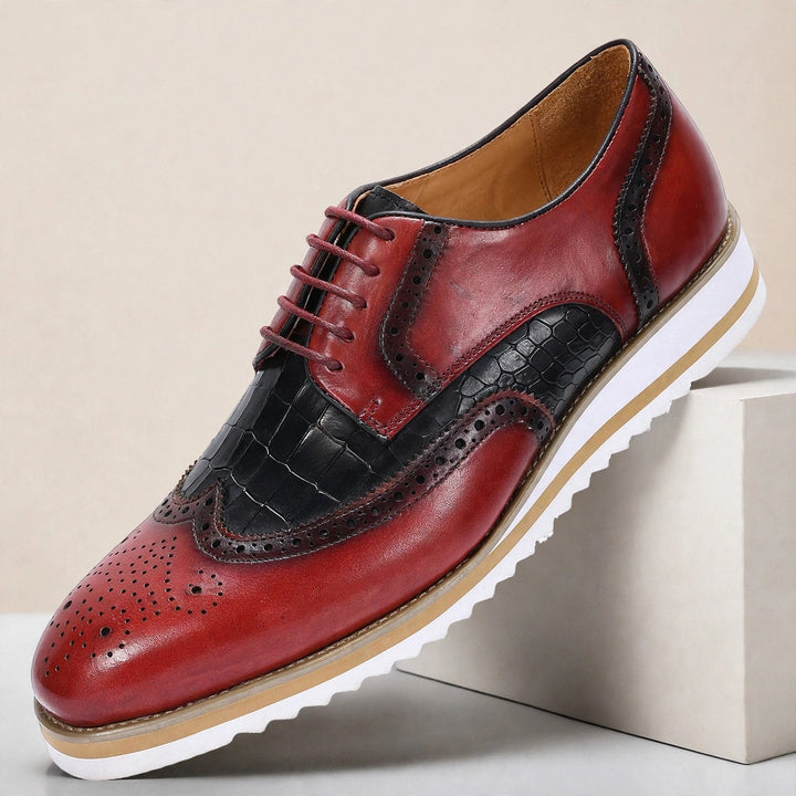 Viktor | Chaussures à lacets Oxford en cuir